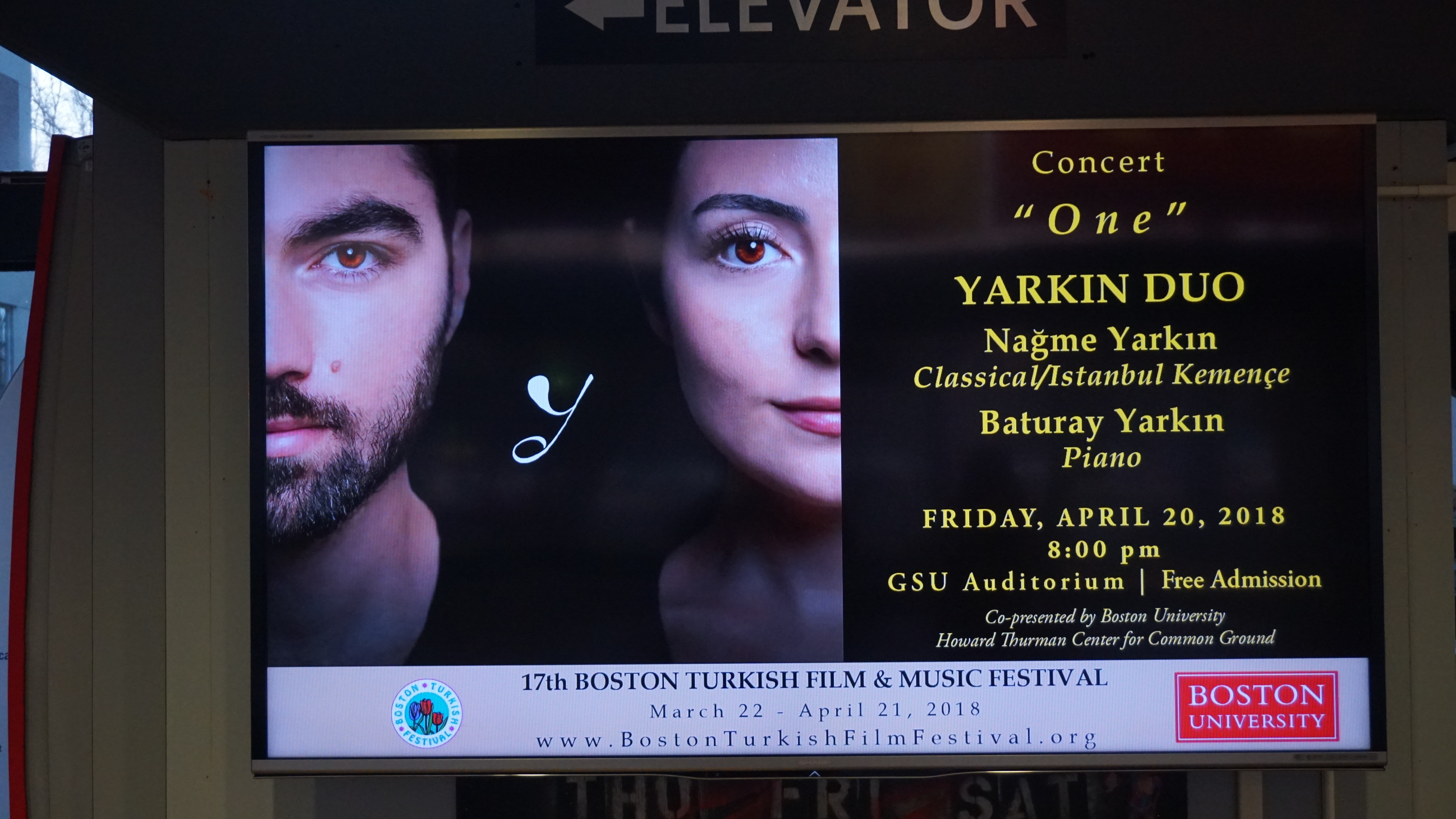 Yarkın Duo, 17. Boston Turkish Film & Music Festival, Boston, U.S.A.
